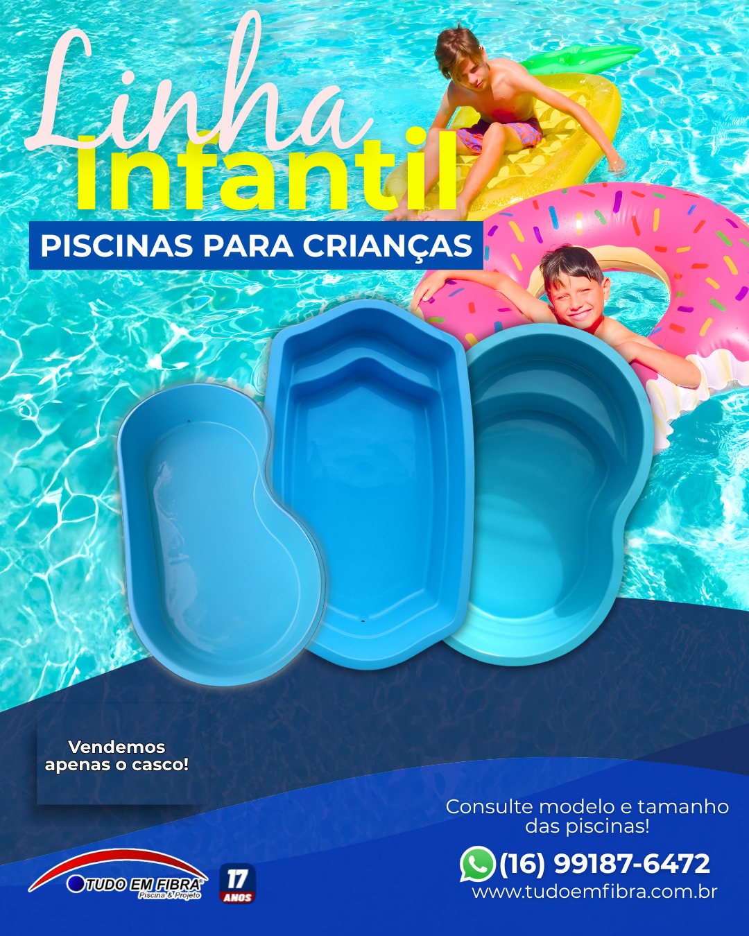 Piscina em Fibra de Vidro - Projeto 19